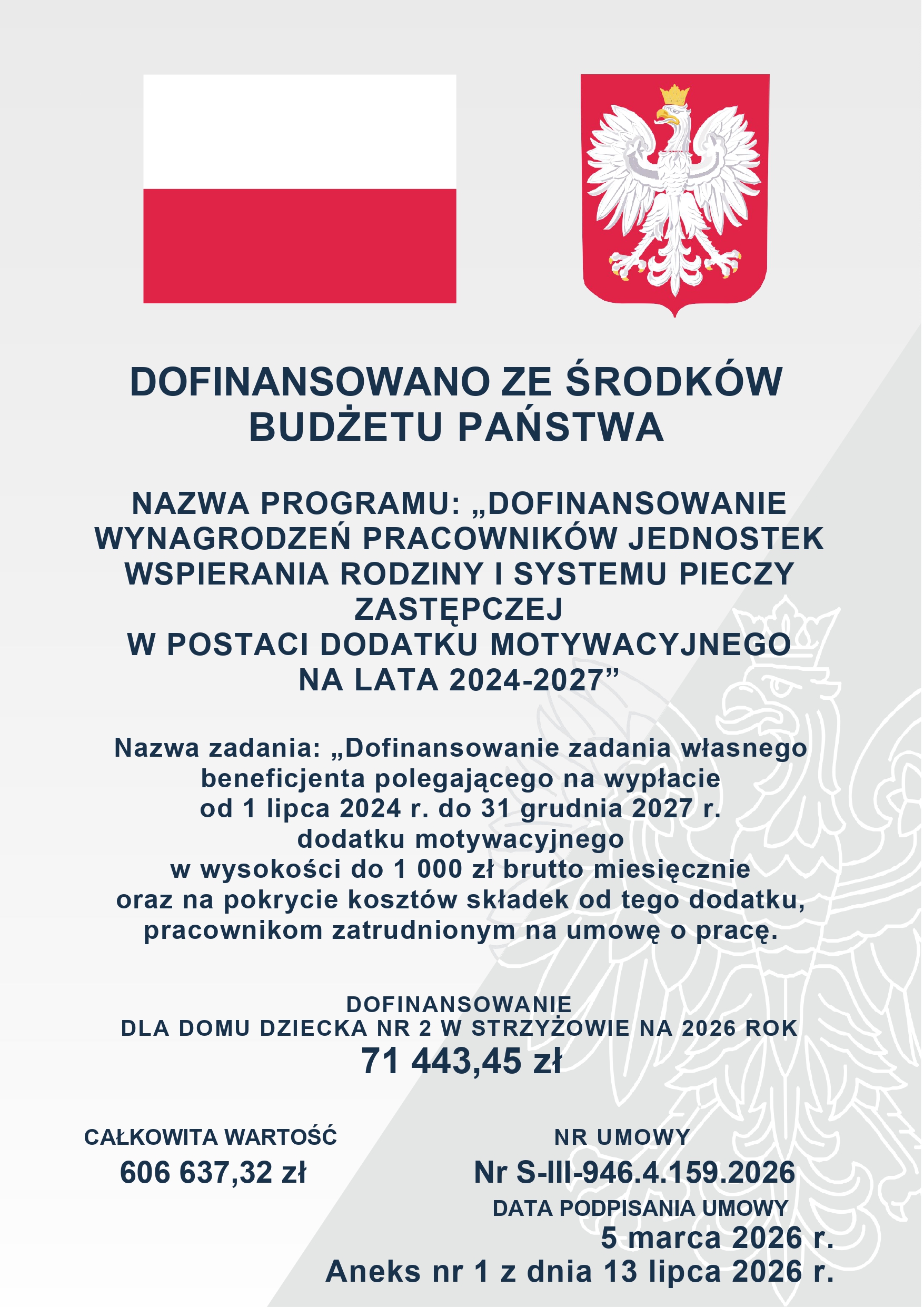 Programy realizowane w&nbsp;Domu Dziecka Nr 2 w&nbsp;Strzyżowie 2026